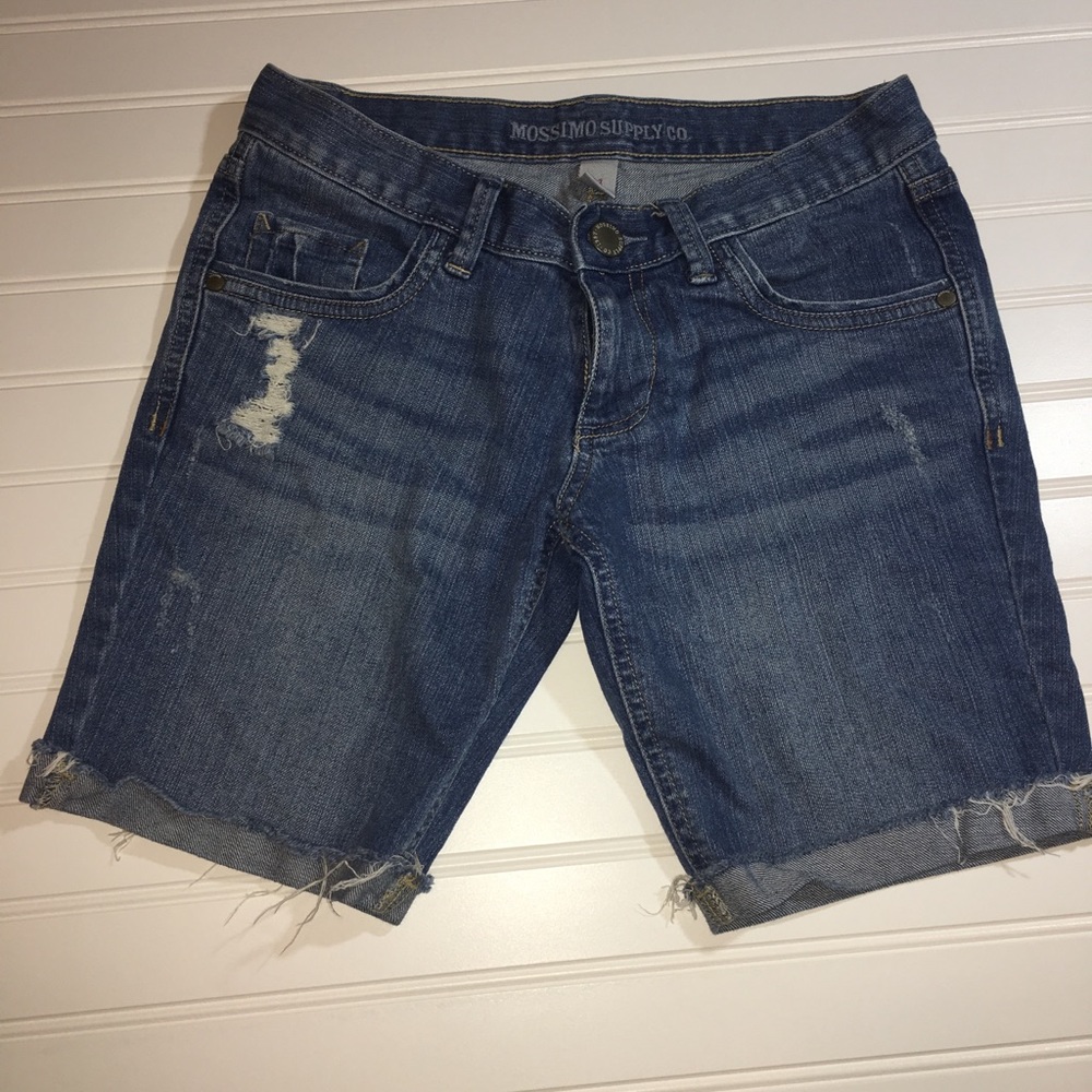 Mossimo Co size 1 denim long shorts